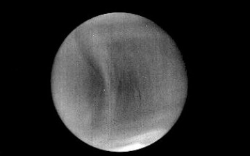 Photo of Venus taken by Akatsuki on Decmber 7, 2015.