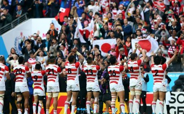 Japan won against U.S.A final score of 28 - 18.